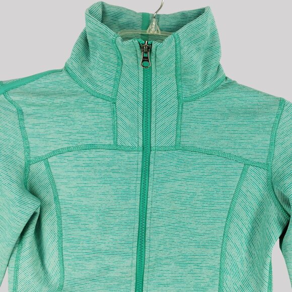 Marmot green zip up cozy fleece lined jacket with pockets Womens XS - Picture 5 of 12